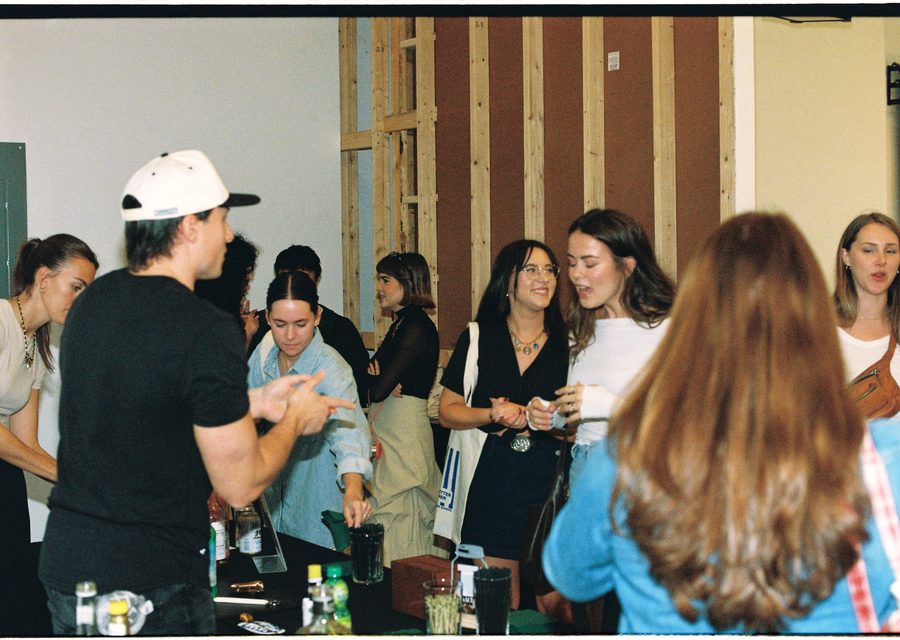 Guests enjoying an Oak and Agave event